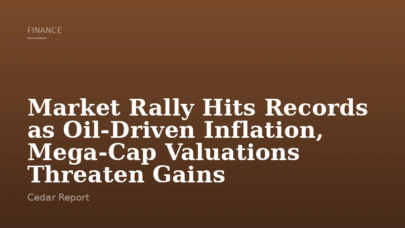 Market Rally Hits Records as Oil-Driven Inflation, Mega-Cap Valuations Threaten Gains