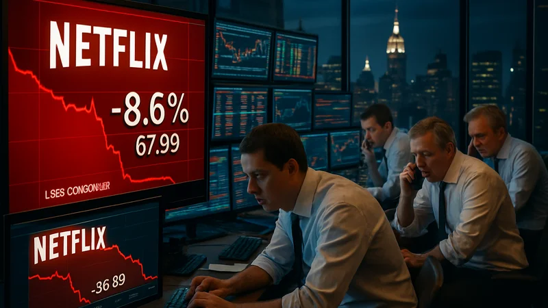 Netflix stock falls 8.6% after soft third-quarter guidance
