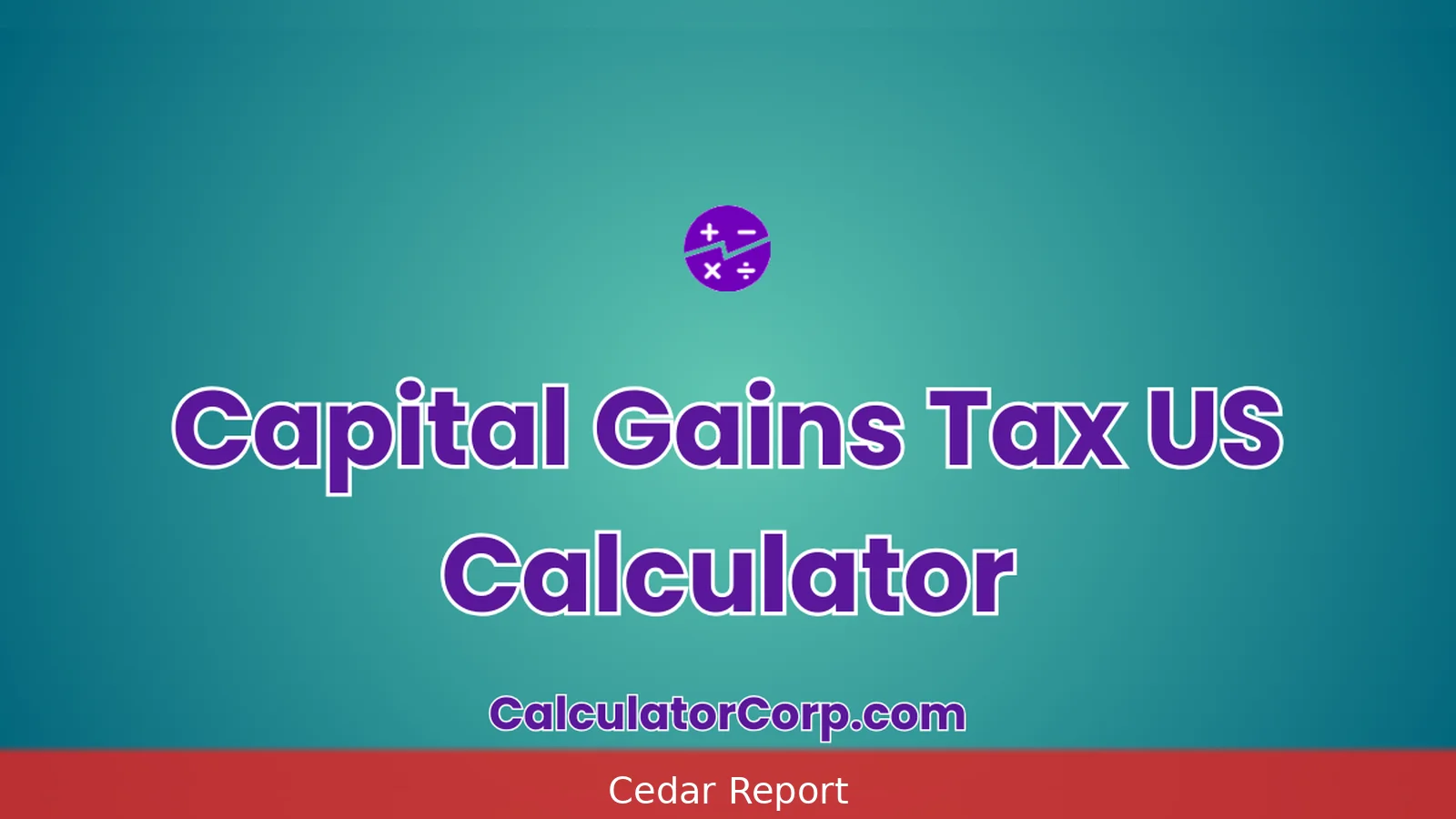 Capital gains tax calculator — Wealthsimple 2026