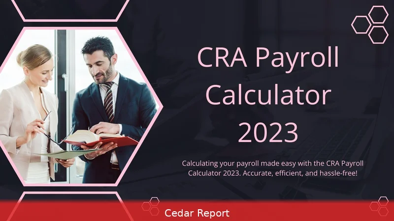 CRA 2026 payroll calculator guide