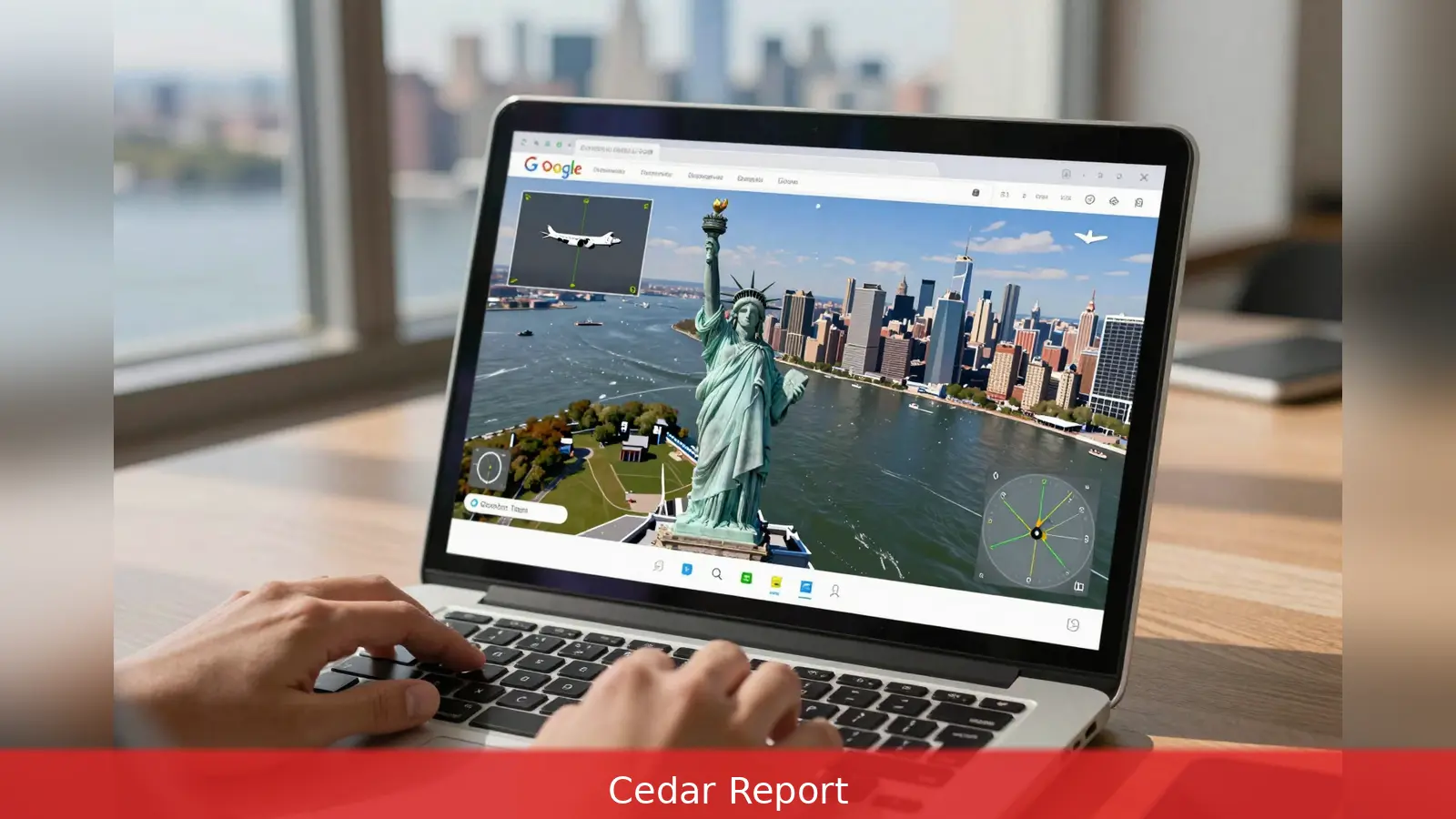 Google Earth flight simulator lands in browsers, no install