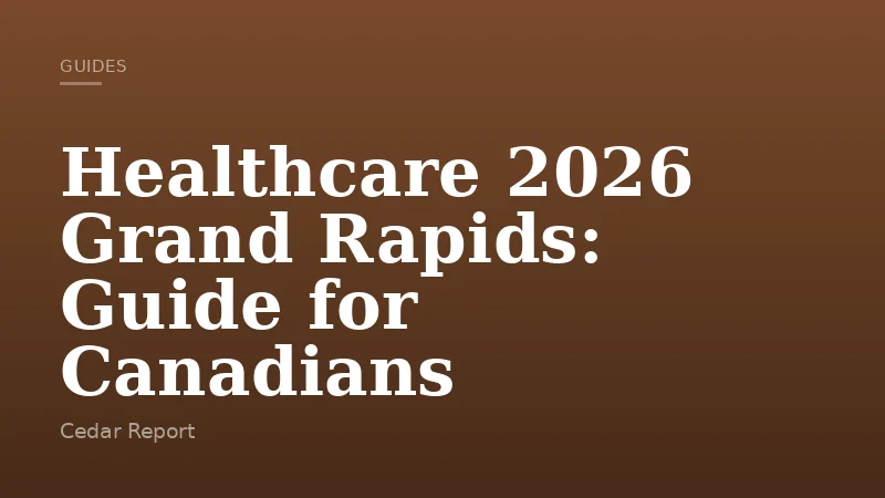 Healthcare 2026 Grand Rapids: Guide for Canadians