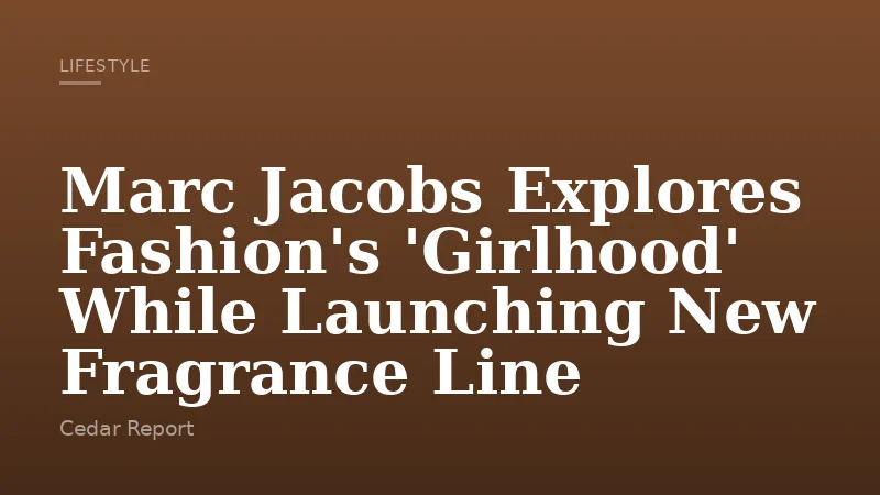 Marc Jacobs Explores Fashion's 'Girlhood' While Launching New Fragrance Line