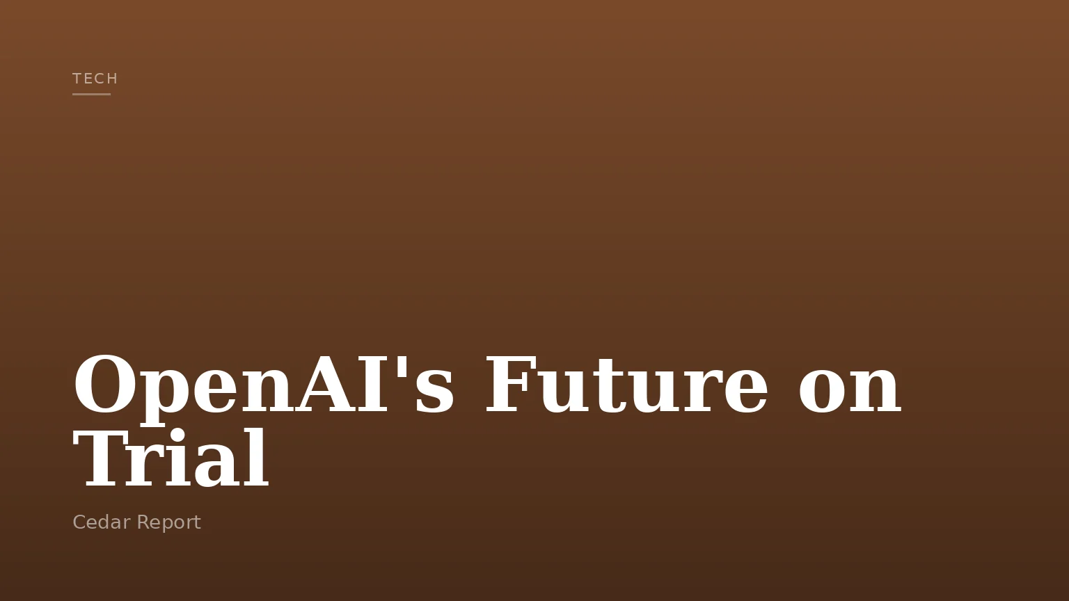 OpenAI's Future on Trial
