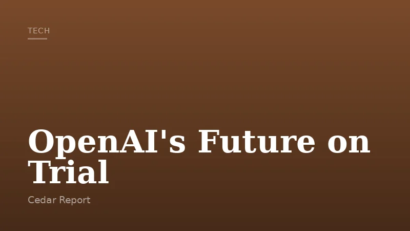 OpenAI's Future on Trial